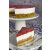 Tejfölös fehércsoki mousse torta balzsamecetes sült eperrel, pisztáciával
