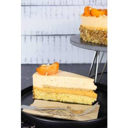 Brazildiós sárgabarack torta