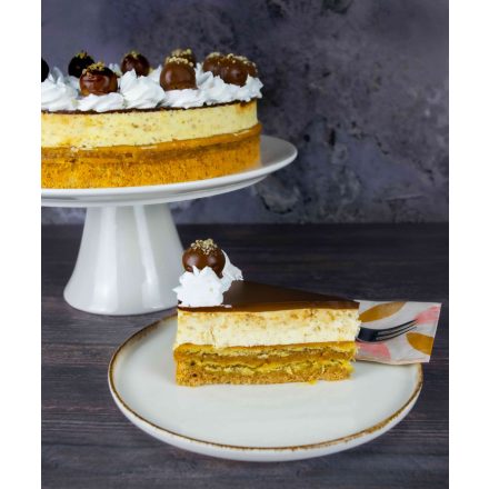Diós zserbó torta