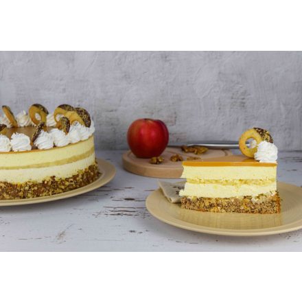 Almás krémes torta recept